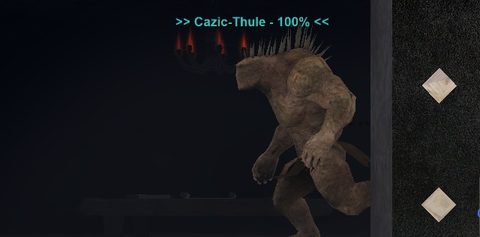 Cazic-Thule in the Plane of Time with the CTH model